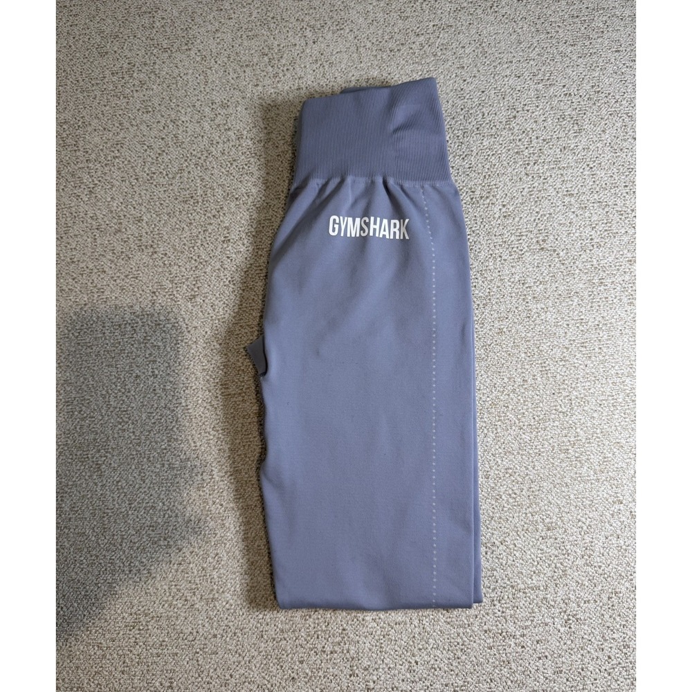 Gymshark Women's High Waisted Purple Lavender Leggings Size Small Workout